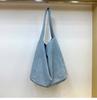 Small dirty cabinet, niche denim canvas bag, casual simple cloth bag, large capacity student shoulder tote bag