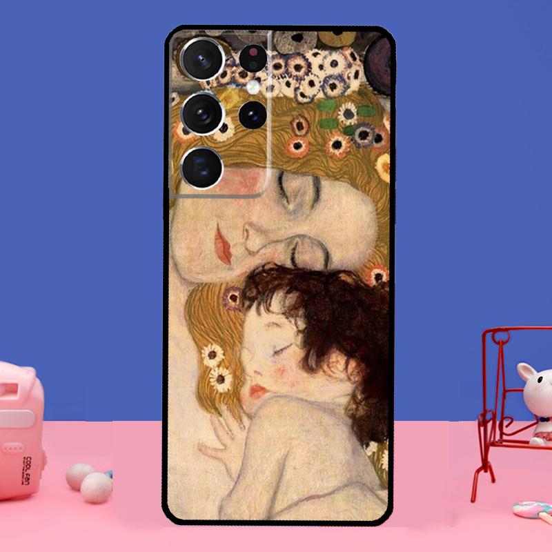 Gustav Klimt Phone Case For Samsung Galaxy S22 Ultra S8 S9 S10 Plus Note 20 Ultra S20 FE S21 Ultra