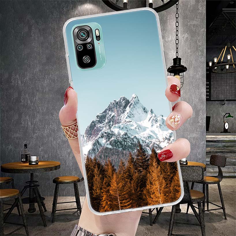 Mountain Peak Forest Soft Phone Case For Xiaomi Redmi Note 15 14 14S 13 12 Pro Plus 12S 11 11S 11E 10 10S 11T 5G Fundas Coque Re