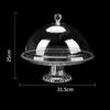 Cake Plate , Drop Resistant Round Shape Practical Portable Stand for Dining Rooms Tray