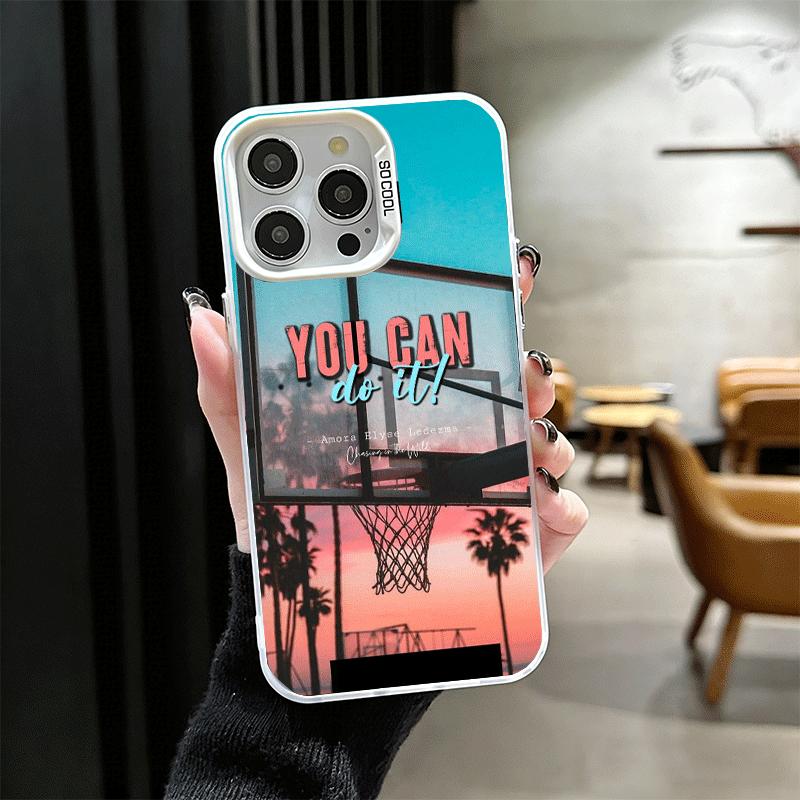 

Basketball Sports Aesthetics Soft Phone Case for iPhone 15 16 17 Pro Max 17Air 16E 14 Plus 13 12 Mini Shockproof Cover Back Shel iPhone 17 Pro Max