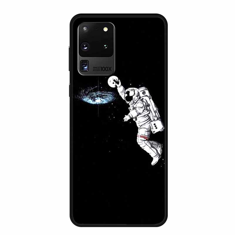 For Samsung S20 Ultra 5G Phone Cases Animals TPU Soft Silicone Back Cover for Samsung Galaxy S20 Ultra LTE 5G Funda Bumper Coque