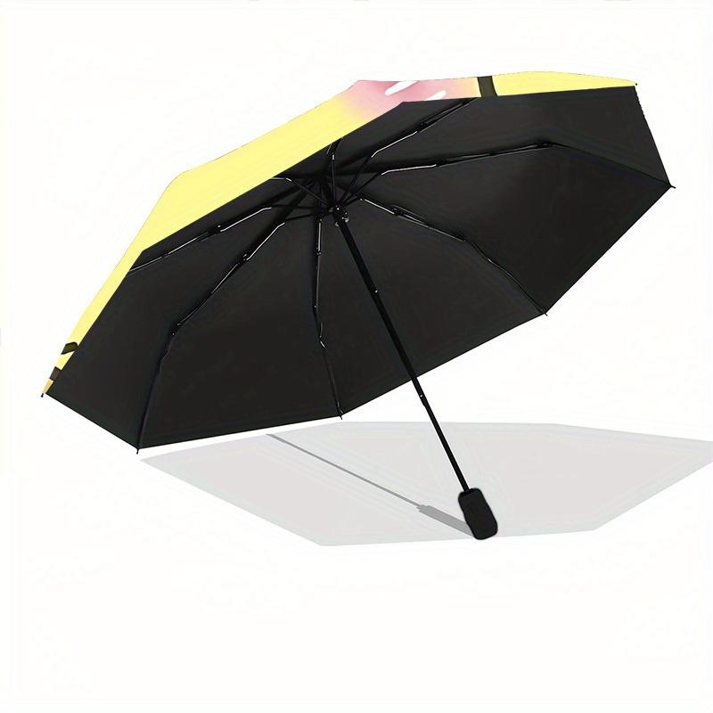 1pc Sanrio Auto Umbrella Durable Iron Frame & Plastic Handle, Gift for Men & Women, Sturdy Construction,Playful Design y250826144