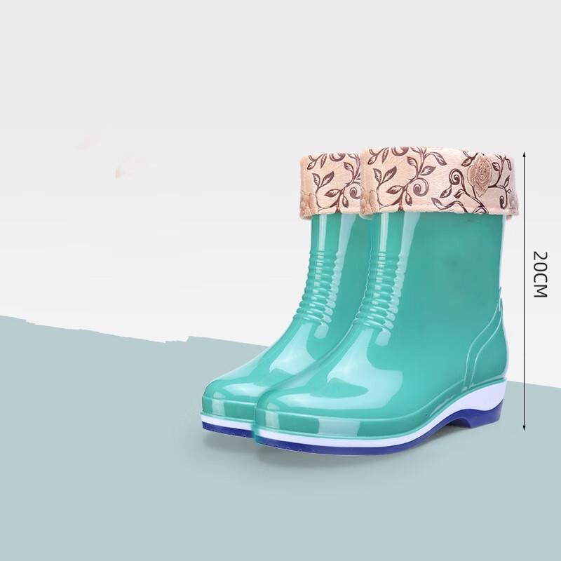 Женские короткие водонепроницаемые рабочие дождевые сапоги DAXTE 36-40