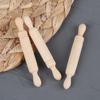 10pcs Mini Doll House Wooden Rolling Pin Simulation Kitchen Accessories  Children