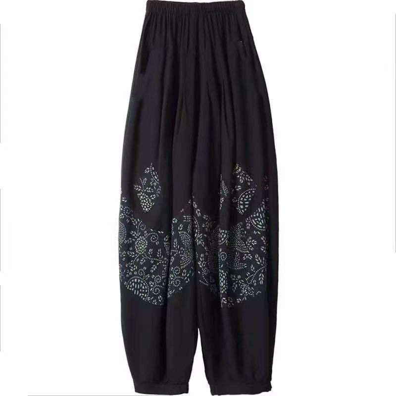 Bloomers Damen Neue Sommer-Haremshose mit hoher Taille