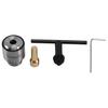 A34R Hot Electric Drill Grinding Mini Drill Chuck Key Keyless Drill Chucks 0.3-4Mm Capacity Range W/ 3.17Mm Shaft Connecting Rod