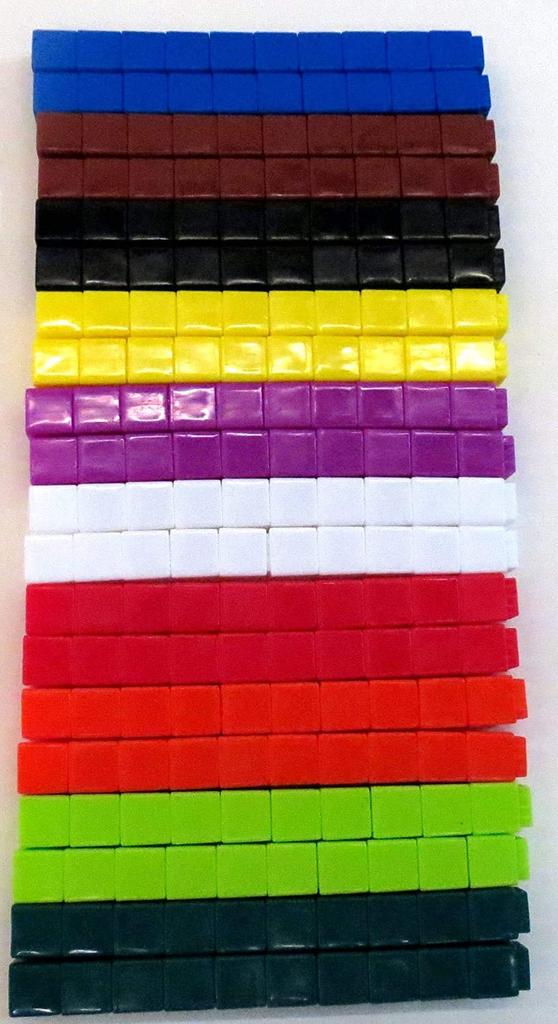 Learning Resources Math Teaching Materials Unilink Math Cubes 500 Pieces H2M46484 Authentic Product