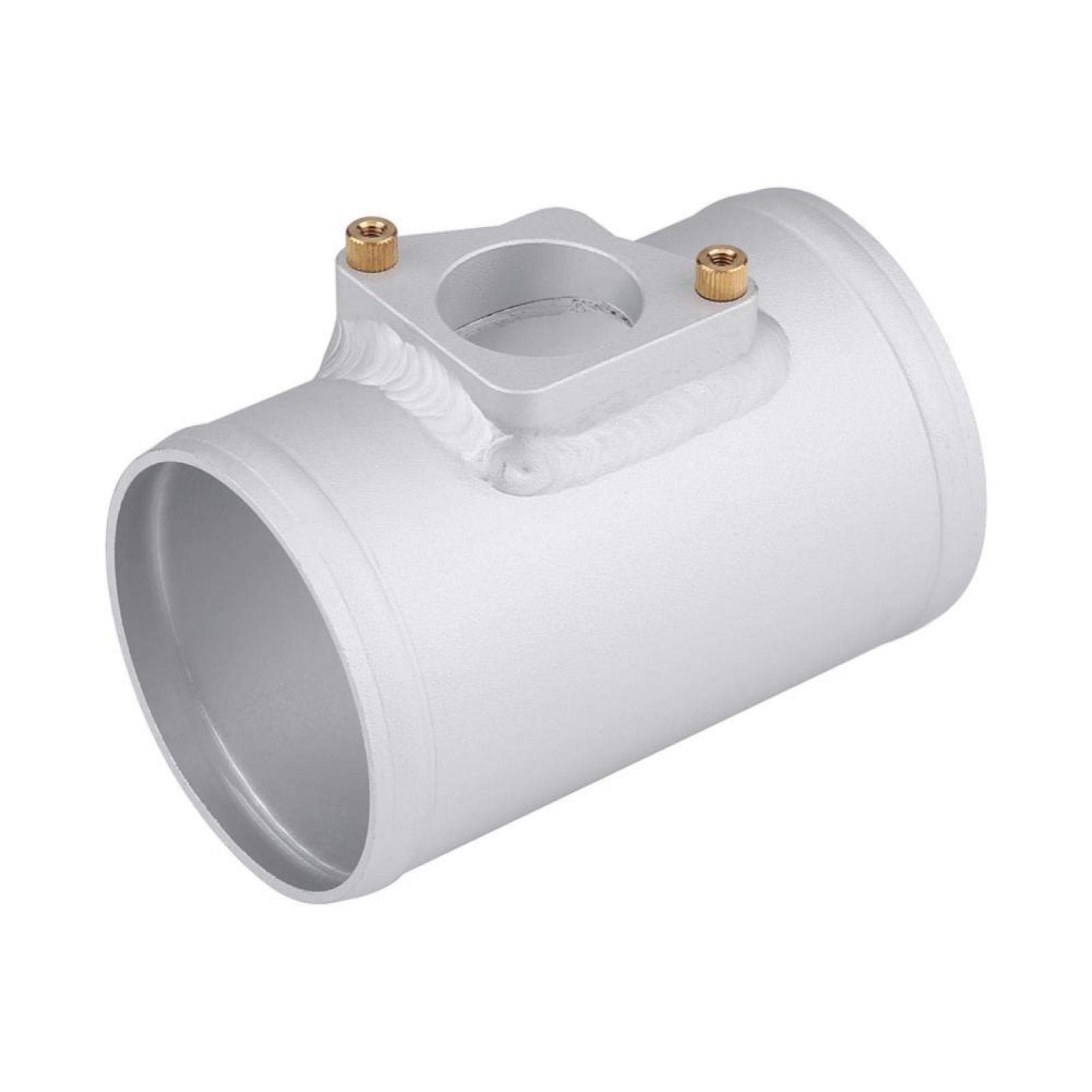

Qiilu Air Flow Meter Sensor MAF Sensor Mount 63 70 76 83mm for Toyota, Mazda, Subaru, Suzuki (Outer Diameter 83MM) Outer diameter 83MM серебряный