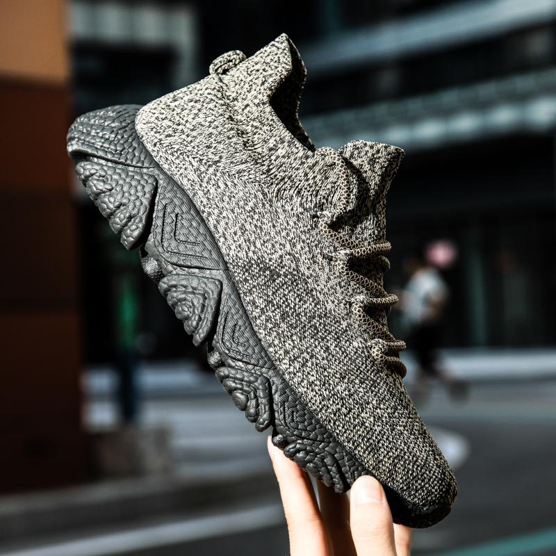 Fashion Mesh Breathable Men Casual Shoes Comfortable Male Tennis Anti Slip Outdoor Sneakers Soft Sole Sport Shoe Zapatillas De Hombre