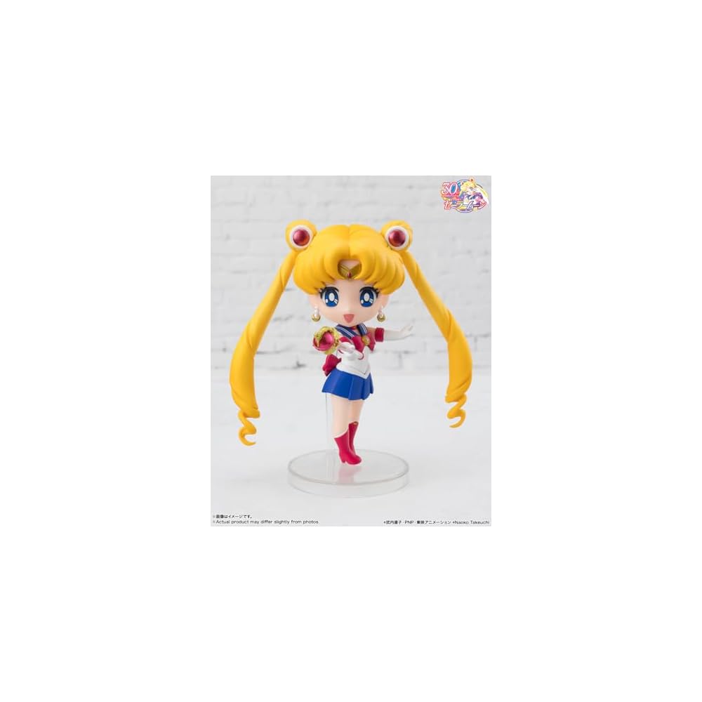 TAMASHII NATIONS Figuarts Mini Sailor Moon R Crystal Star Compact Edition 90mm PVC ABS Painted Action Figure