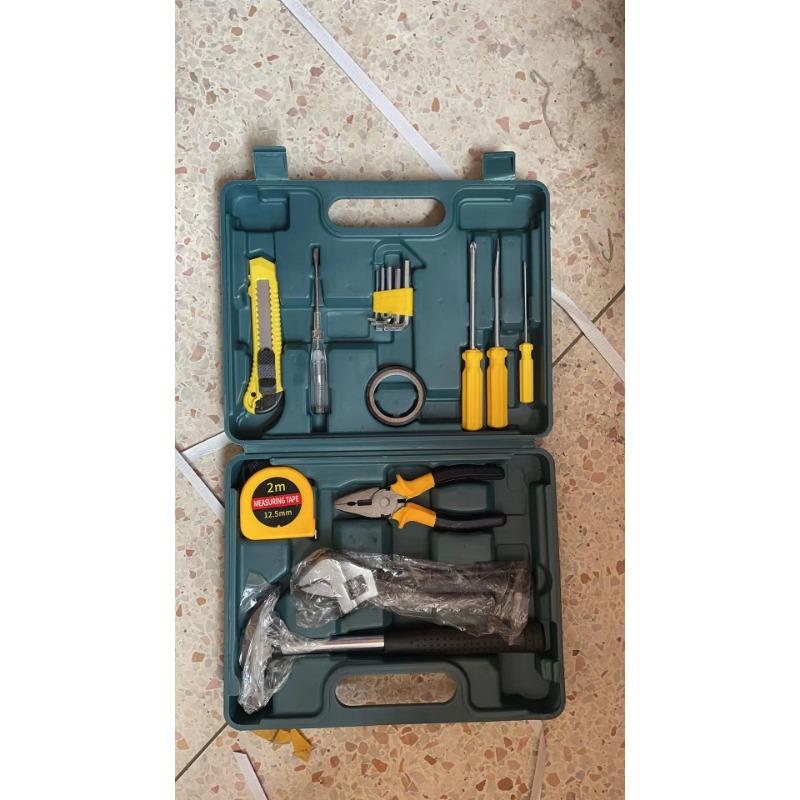 

1 комплект/16 шт. набор инструментов для ремонта домашнего оборудования автомобильный гаджет рулетка тиски отвертка ящик для инструментов