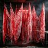 Scary Gauze Fabric Halloween Coarse Mesh Fabric Polyester Cotton Decor for Haunted Secret Room Props House Spooky DIY Scene Decoration Creepy Party