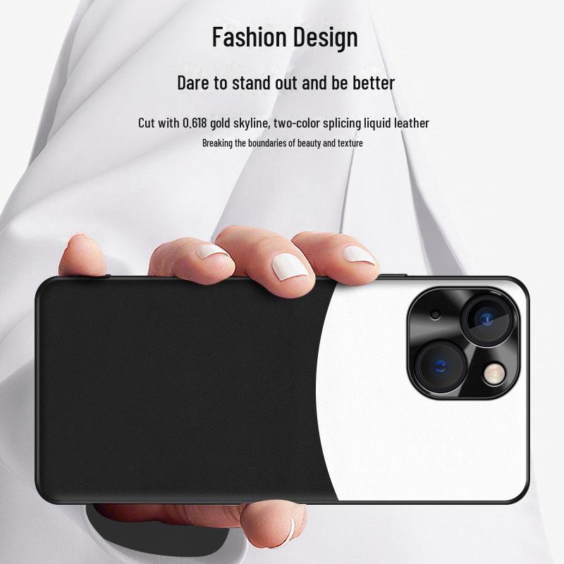 Apple 14 Flüssiglederhülle: Tropf- und fleckenabweisender Bezug