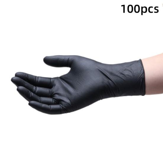 100Pcs Universal Nitrile Latex Mechanic Working Protective Disposable Gloves