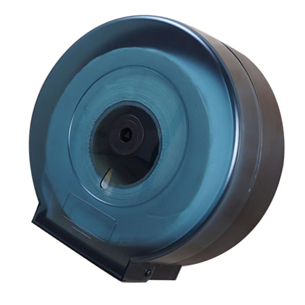 Toilet Paper Dispenser Large Capacity Wall Mount Plastic Roll Toilet Tissue Holder for Hotel KTV Shopping Mall