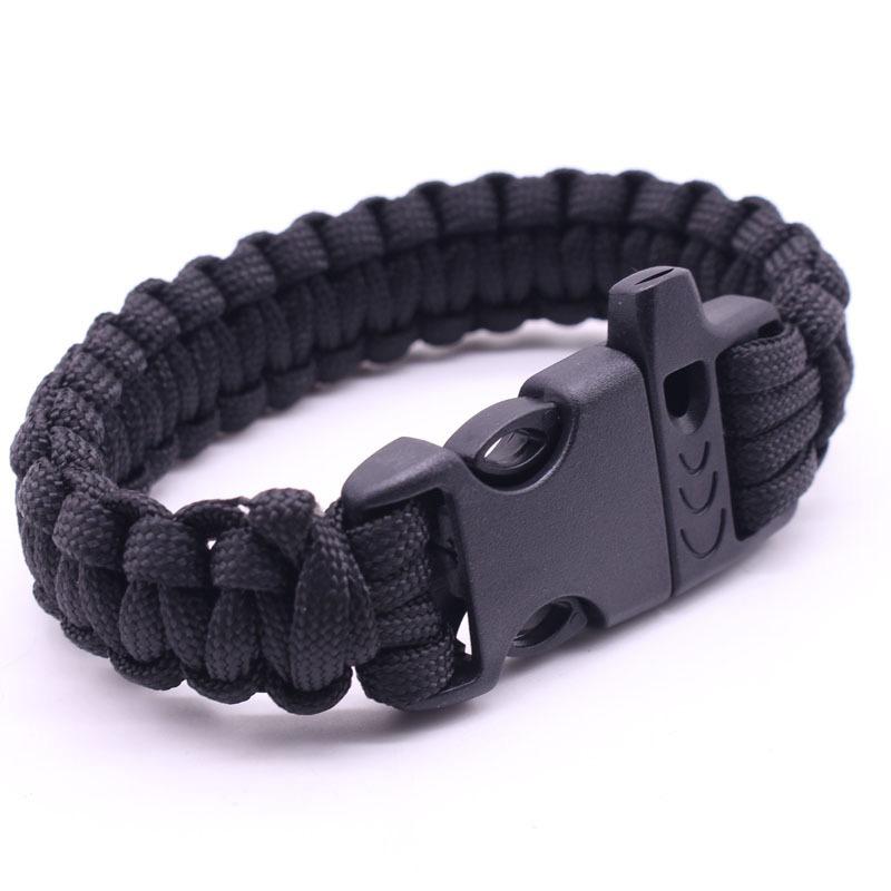 Emergency Rescue Bracelet Paracord Survival Bracelet Tactical Climbing Rope Outdoor Parachute Cord Accessories