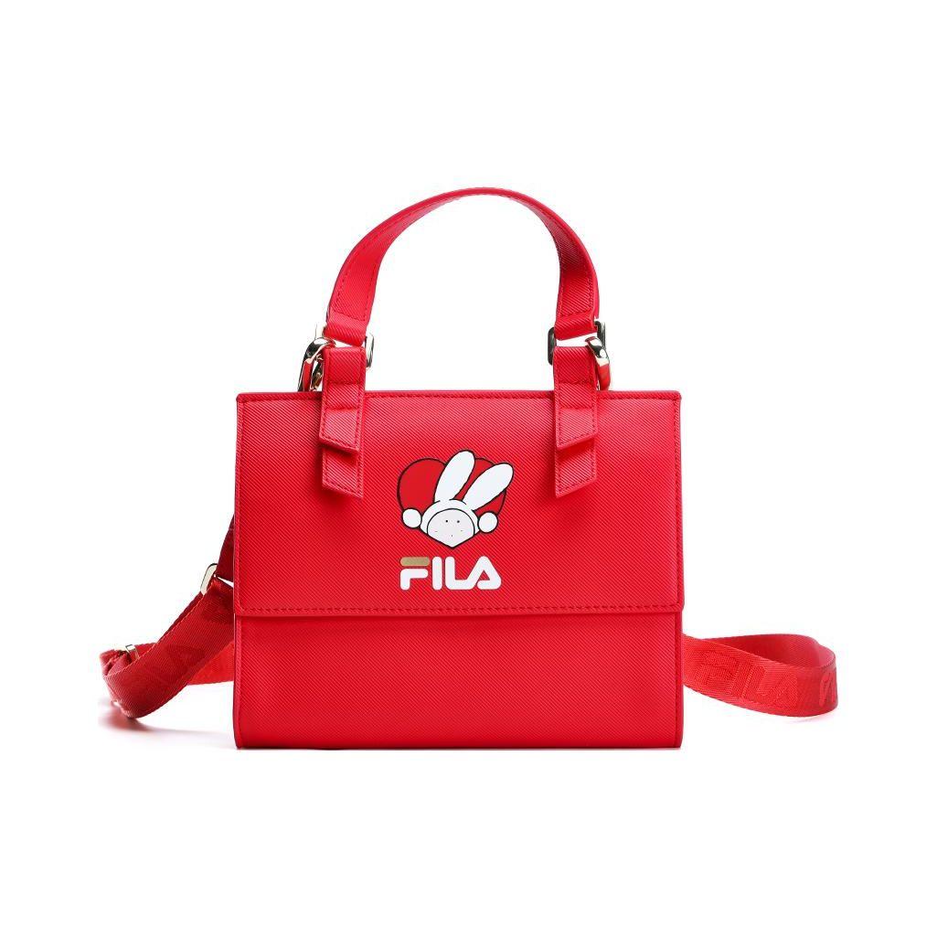 FILA Anthony Bunny Fashion Casual PU Shoulder Crossbody Tote Bag Women bags Red F13W319169F-RD Red 7660₽