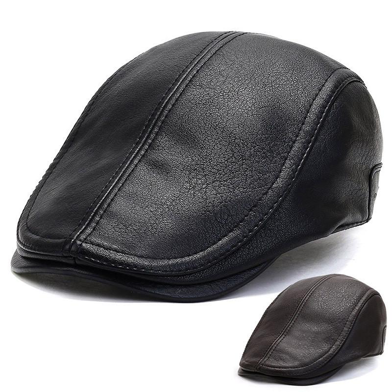 Stylish Retro Japanese Duckbill Cap For Men In Warm Cozy Fabric For Outdoor Use