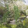 Garden Arch, Rose Arch, Climbing Arch, Rose Trellis, Metal, Black, 1.40 x 0.40 x 2.40 m