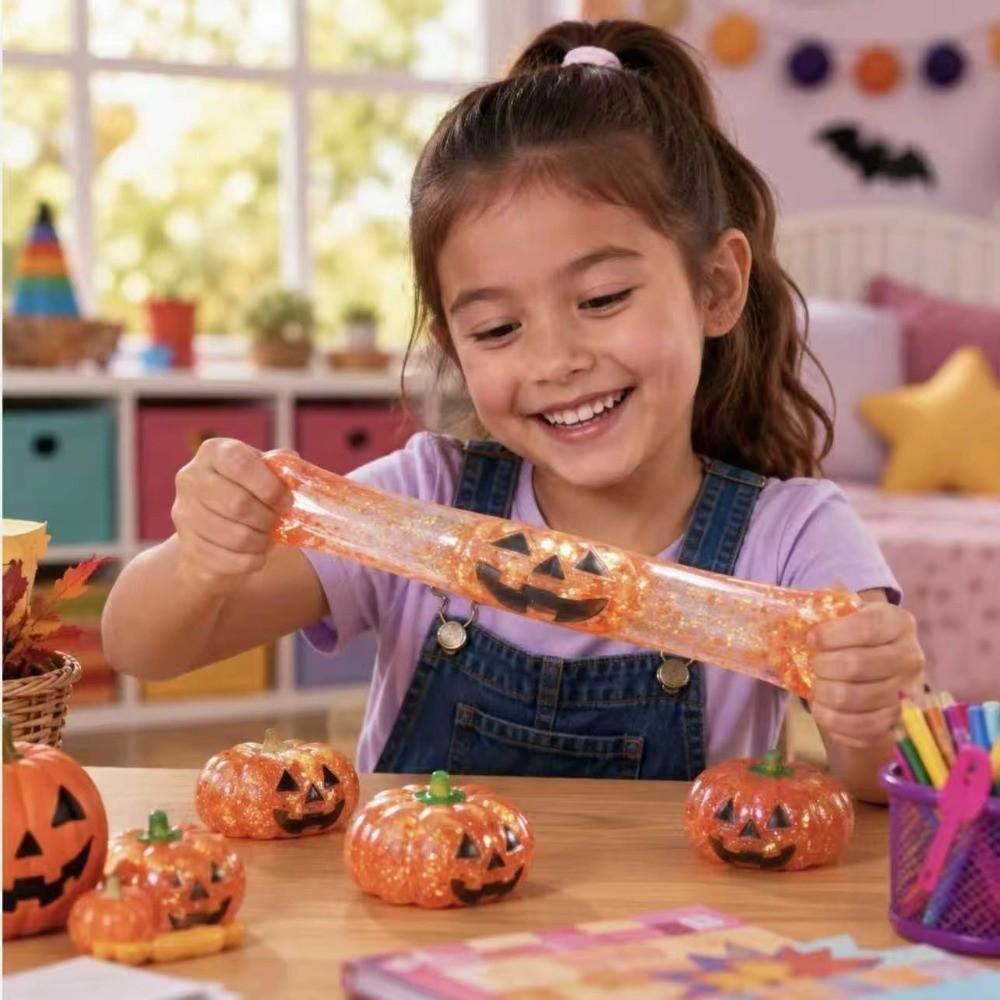 Squeeze Design Stress Ball Toy Slow Rising Pumpkin Stress Ball for Stress Relief Gifts