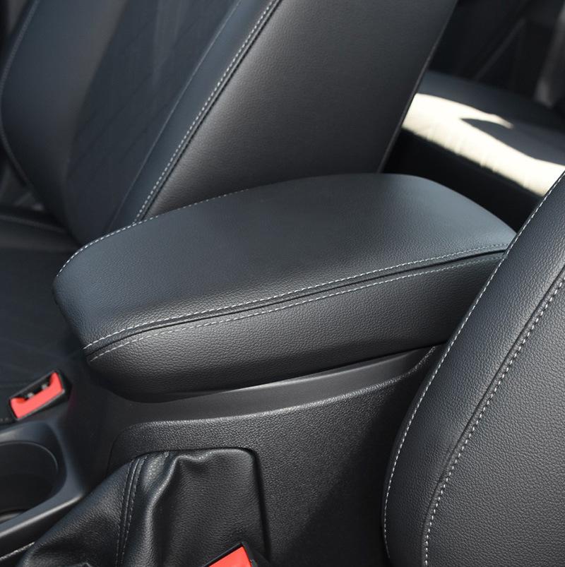 Leather Armrest Box Cover for Ford Focus 2015-2020