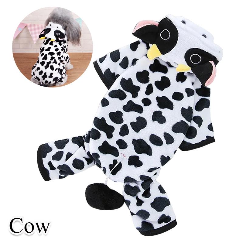Fleece Weich Warm Haustier Hund Jumpsuits Kleidung für Hunde Pyjamas Haustier Hoodies Chihuahua Teddy Kostüm Ropa Perro XS black