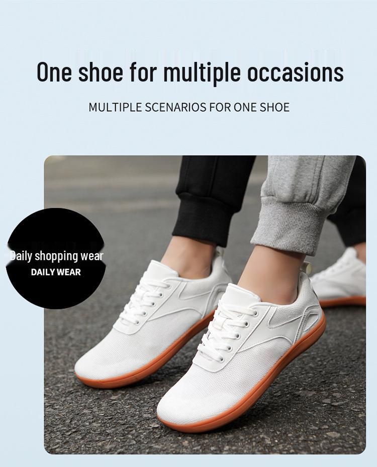 Unisex Breathable Flyknit Wide Last Hiking & Running Shoes