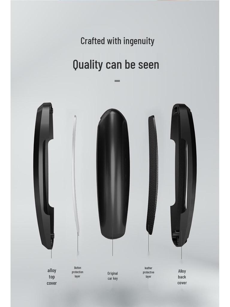 Idealne etui na kluczyk L9: Elegancka metalowa obudowa dla ochrony L8/L7 MAX