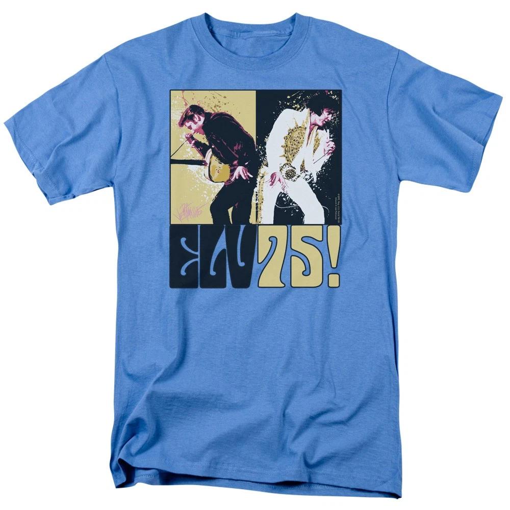 Elvis Presley - Still The King - Unisex Short Sleeve Children s T-shirt - Blue 160