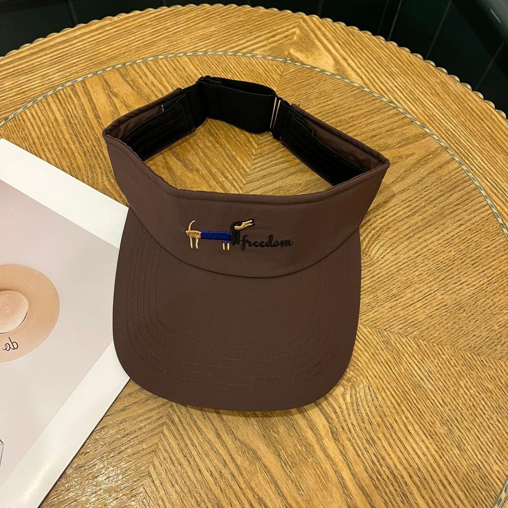 Summer Sun Protection Space Hat for Women Outdoor Sports Running Speed Dry Sun Hat Versatile Face Showing Small Duckling Hat