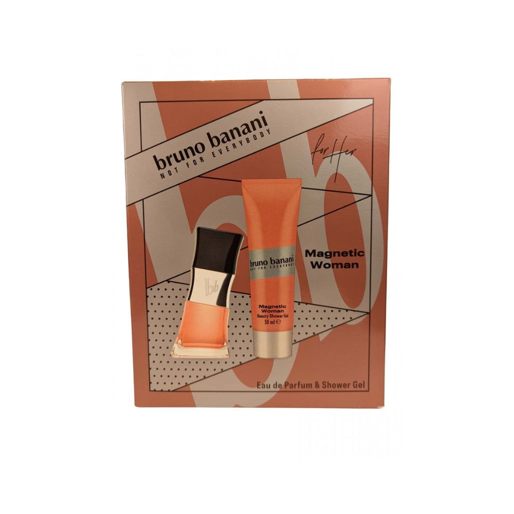 Bruno Banani Magnetic Woman Gift Set 30ml EDP + 50ml Shower Gel