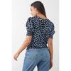 Dorothy Perkins Womens/Ladies Spotted Shirred Hem Blouse