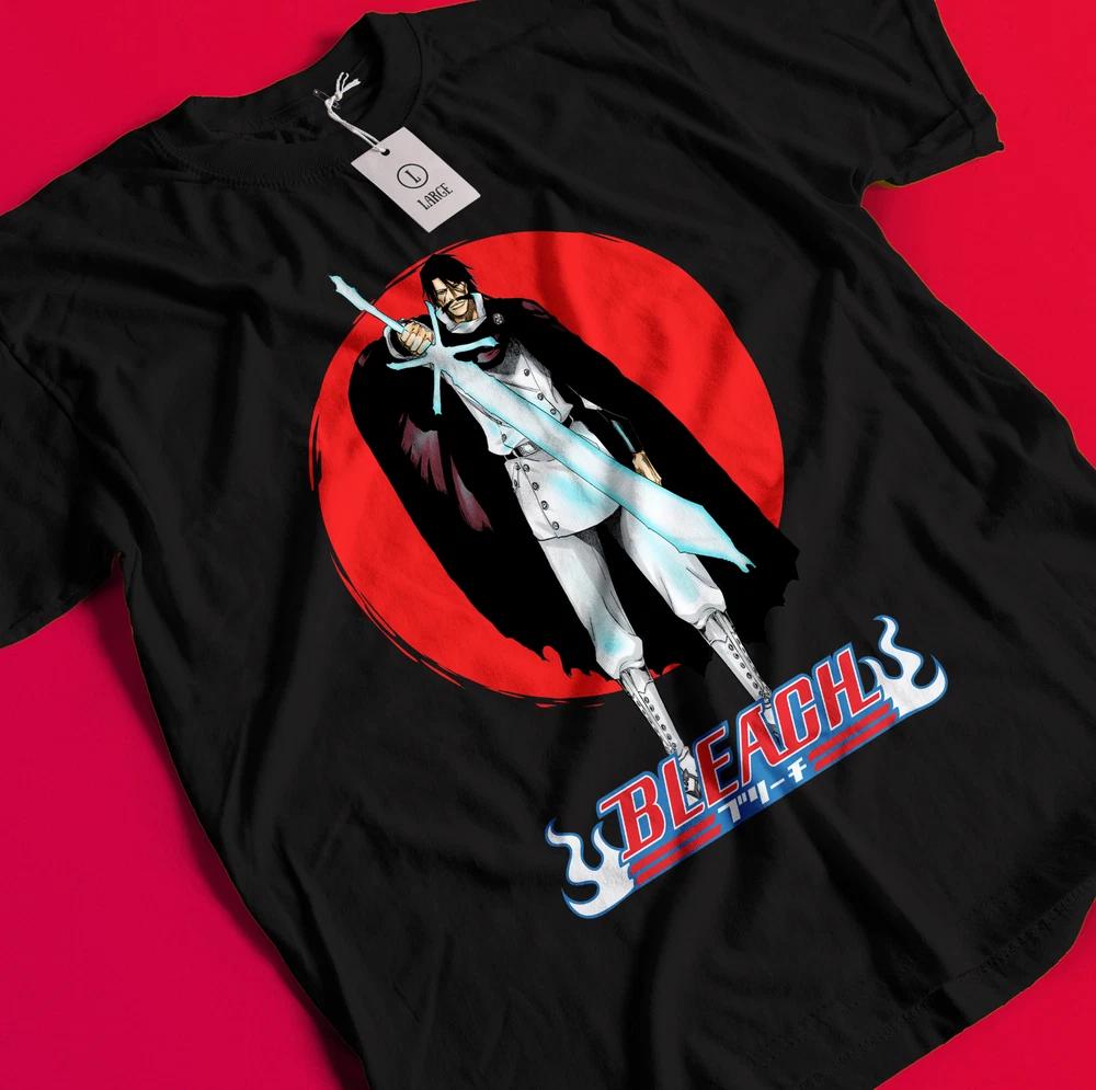Yhwach Shirt Bleach Anime Tshirt Ichigo Bankai Tshirt Aizen Zaraki Kenpachi Tee S