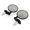 Harley Prince Retro Non-Folding Handlebar Rearview Mirror for Motorcycles