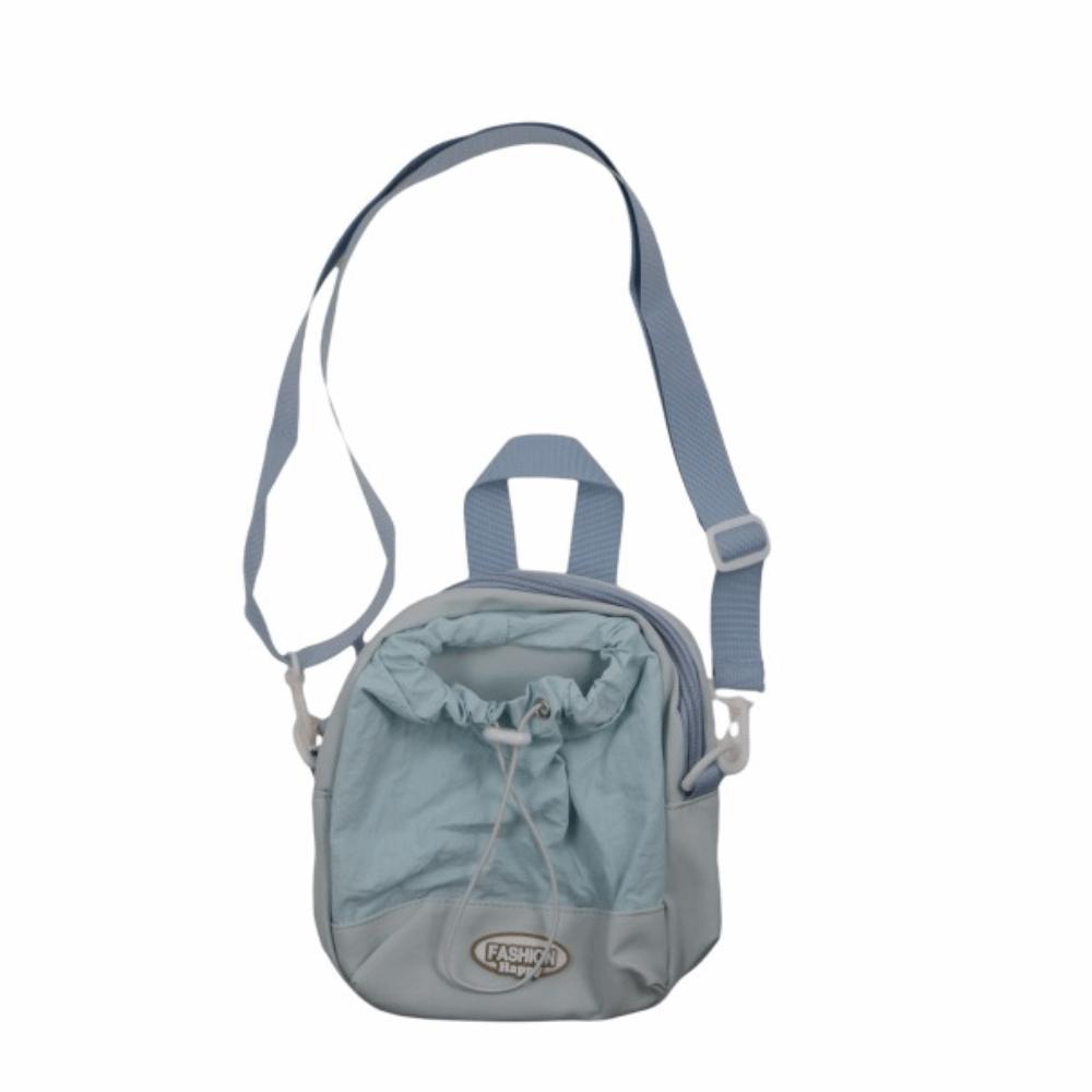 

Anti-splash Water Oxford Cloth Shoulder Pouch Large Capacity Women Cloth Leisure Bag Daily синий