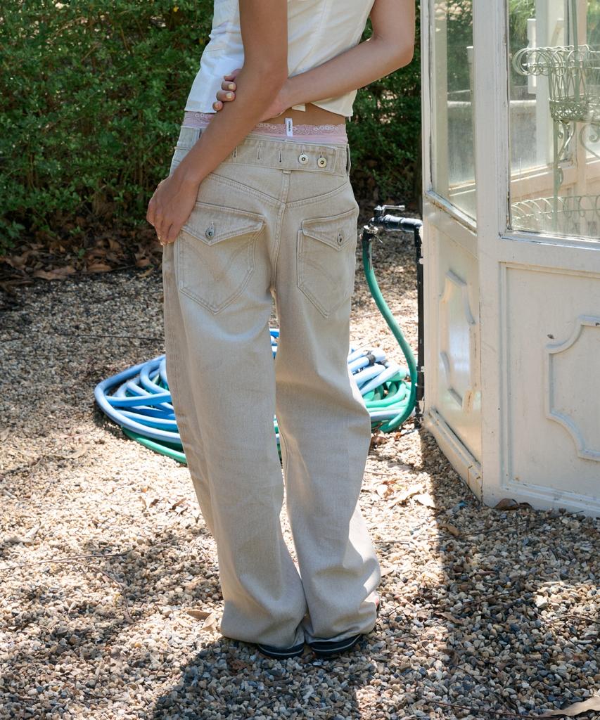 LOTSYOU Signature Jean Ecru