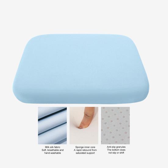 Podsedák z paměťové pěny Prodyšný Pomalý návrat Čtyři roční období Protiskluzový Pratelný potah Elastický Do auta Domácí kancelářská židle Čtvercová podložka na sezení