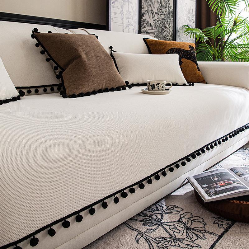 French Retro Style Special-Shaped Sofa Cushion Cushion Is Universal In All Seasons  New Straight Sofa Cushion Sofa Cover