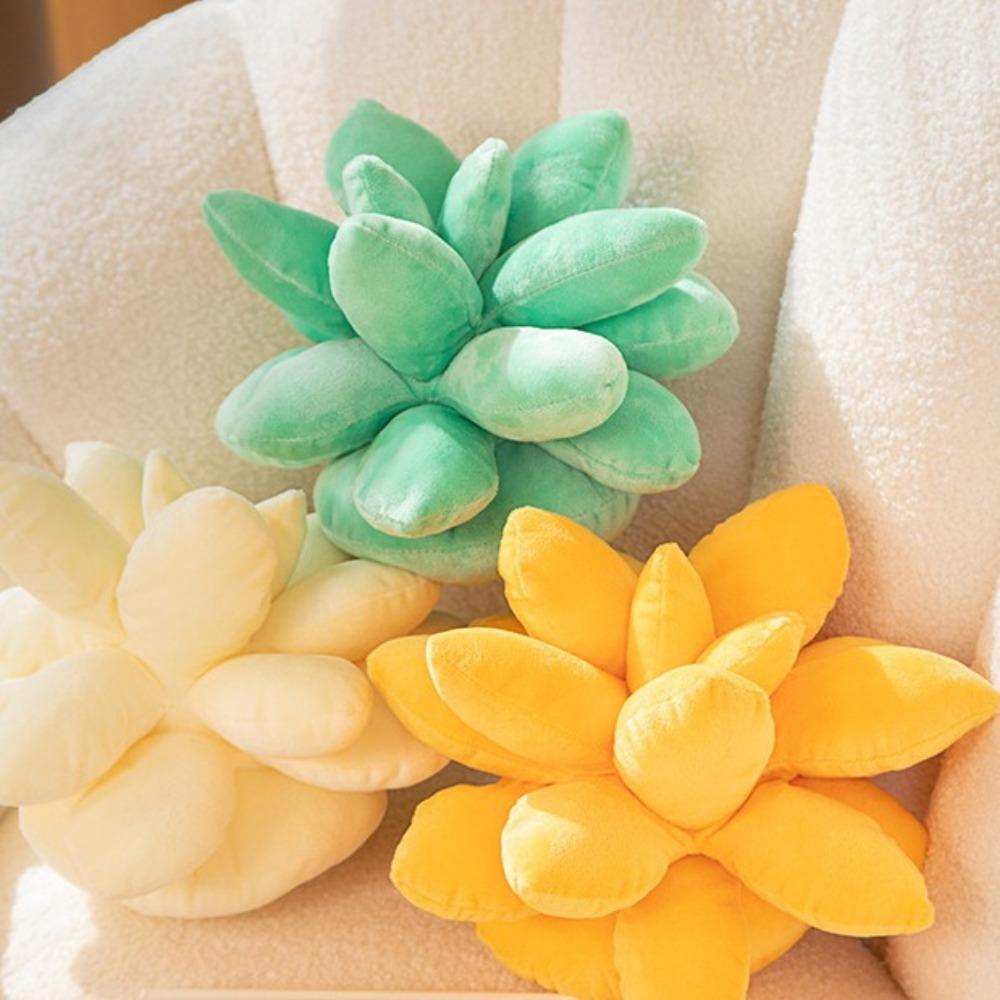 Mini Botany Plush Toy Simulation Succulents Plush Pillow Stuffed Succulents Doll  Birthday Gift