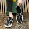 Fashion Luxury Men Classic Vulcanized Shoes Casual Lightweight Comfortable Fashion Brand Shoes Business Travel Shoes Men Size 38-45