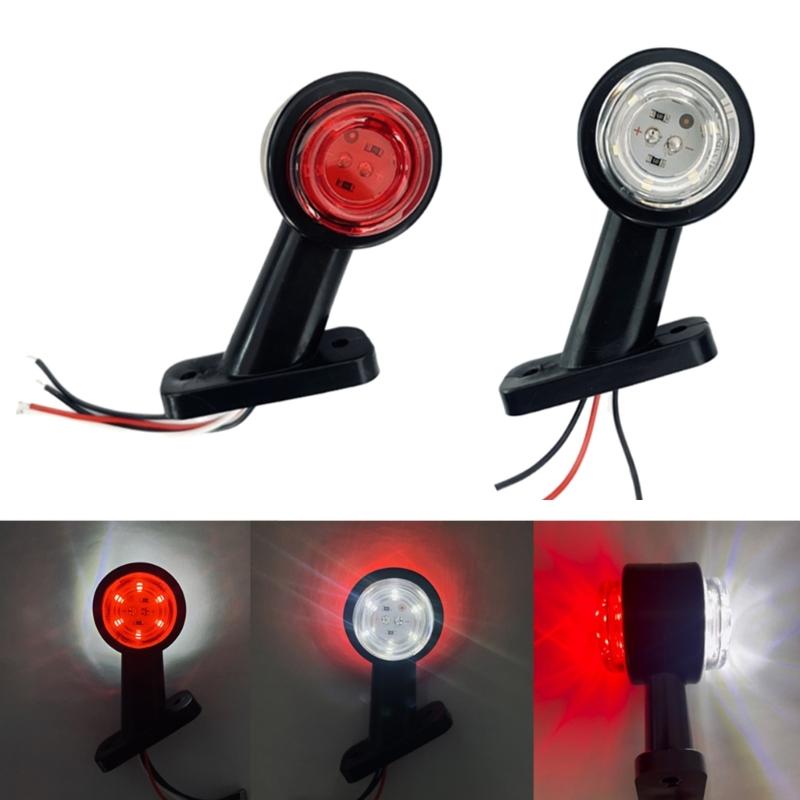 2025 New Pair Weatherproof Double Function Trailer Tow Light Replacement for Trucks Trailer