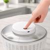 Automatic Salad Spinner Wet Separation Drain Basket Automatic Fruit Vegetable Dryer  Kitchen