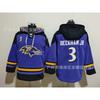 2026 Rugby Ravens Embroidered Fleece Sweatshirt 22 23 Winter Warm Unisex