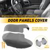 2PC Panel Door Cover Armrest Trim Gray for Honda L&R 2006-2014 Ridgeline Front D