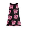 Girl Summer Dress Sleeveless Printed Color Casual Dress