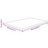 VidaXL Waschtischplatte Dunkelbraun 60x40x1,5 cm Massivholz Behandelt