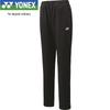 Yonex Long Black Size M Women's Warm-Up Pants, (007),