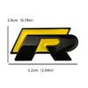 3D Metal R Rline Badge Car Front Grille Emblem Rear Trunk Stickers for Volkswagen VW Golf GTI Jetta Passat B5 Tiguan Touran MK8 Zq6