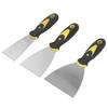 3PCS Drywall Finishing Putty Knife Set Stainless Steel Spackle Knife  for Patching and Painting